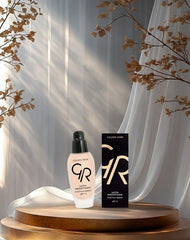 Golden Rose Satin Smoothing Foundation SPF 15 - Flawless Semi Matte Liquid Base 34mL