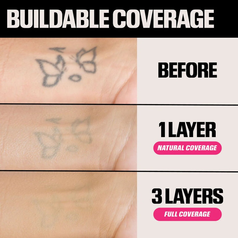 Huda Beauty Easy Blur Foundation - Natural Airbrush Weightless Liquid Makeup 30mL