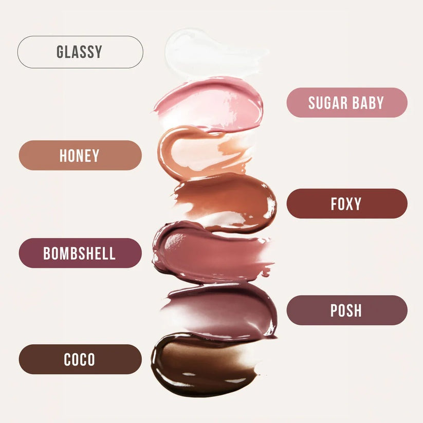 Huda Beauty Faux Filler Lip Gloss - Extra Shine Hydrating Plumping Tint