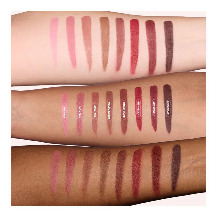 Huda Beauty Lip Contour Stain - 12-Hour Wear Felt Tip Liner and Lip Hybrid 1mL