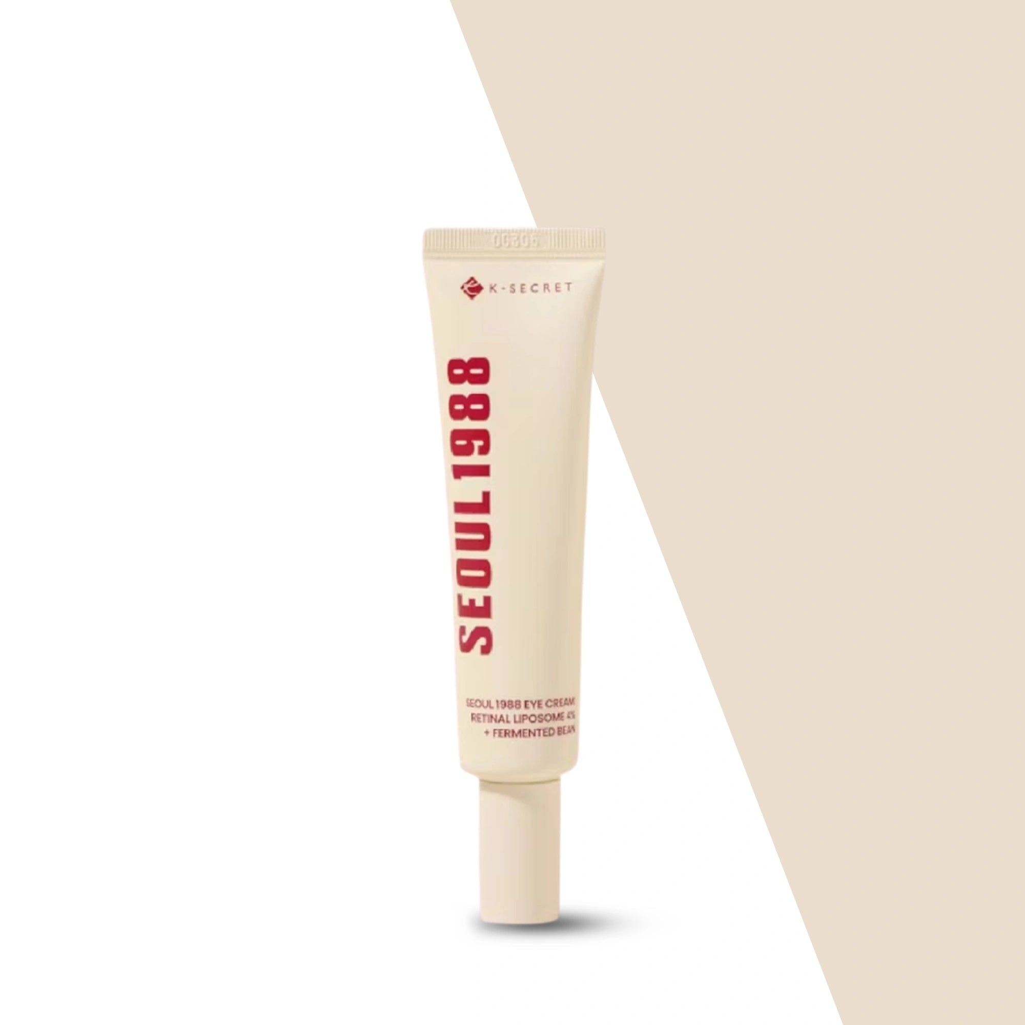 K-Secret Seoul 1988 Eye Cream Retinal Liposome 4 Percent + Fermented Bean – Anti Aging Wrinkle and Dark Circle Treatment 30mL