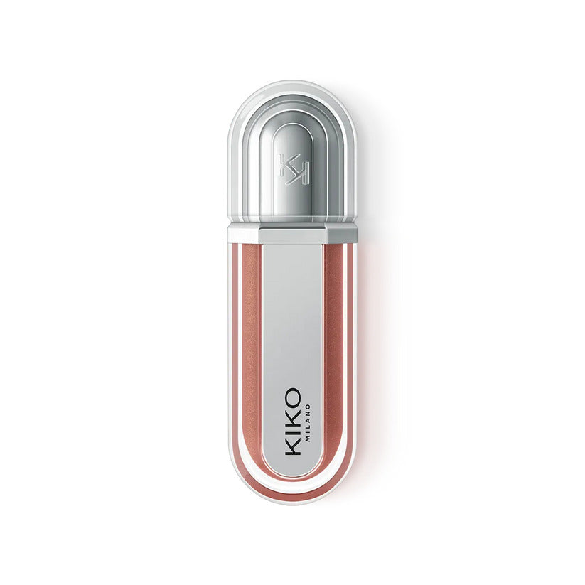 KIKO Milano 3D Hydra Extreme Lipgloss - Softening High Shine Plumping Effect Lip Gloss 6.5mL | 02 Irish Coffee