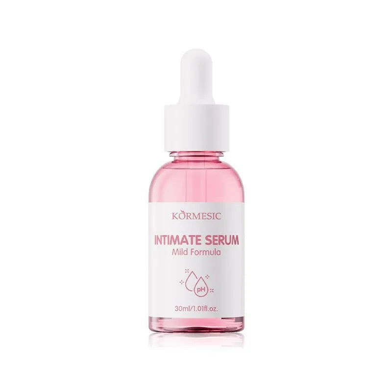 KORMESIC Intimate Serum – Antimicrobial Moisturizing and Whitening pH Balanced Mild Formula Vaginal Care Skin Treatment 30mL