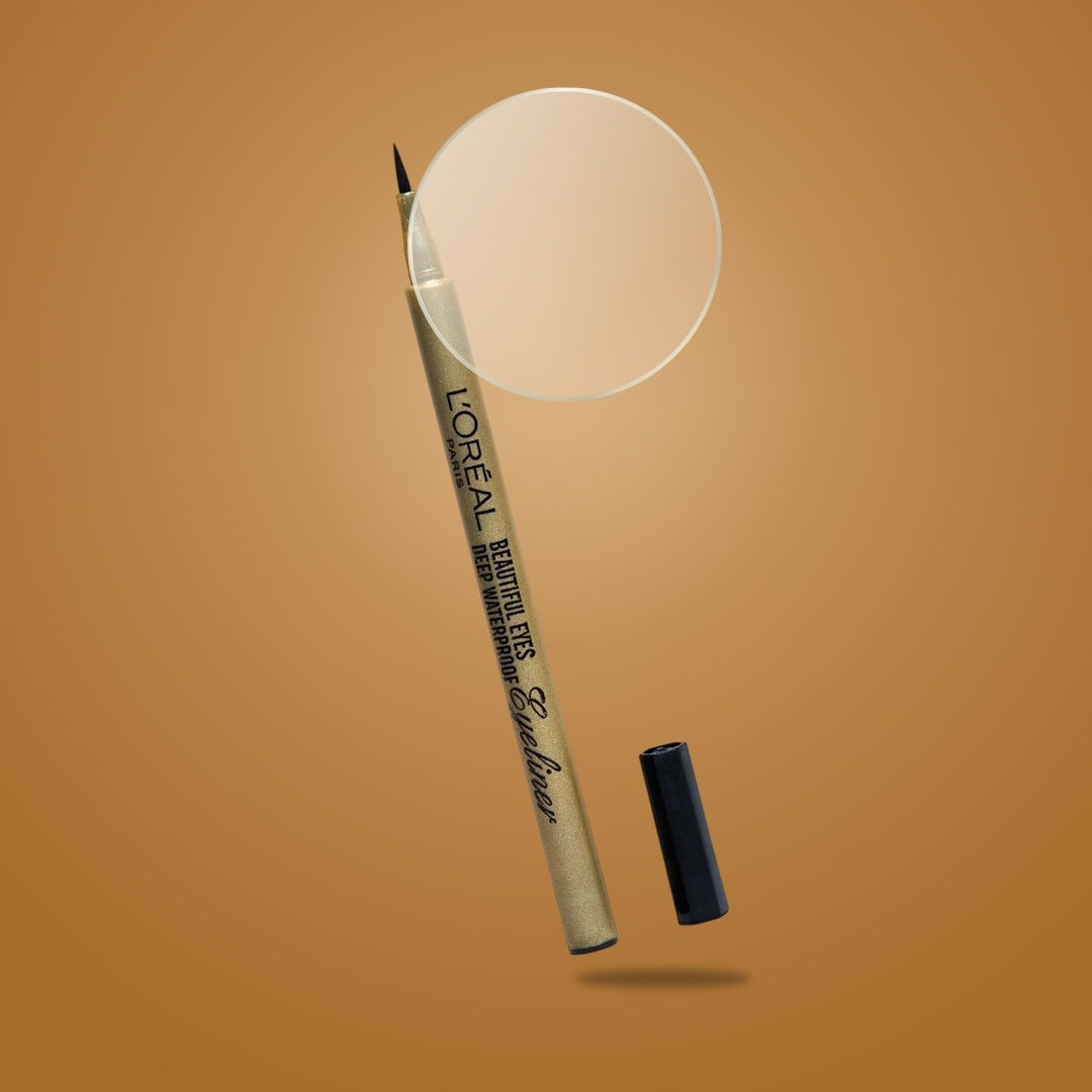 L’Oréal Paris Beautiful Eyes Deep Waterproof Eyeliner – Fine Tip Liquid Pen