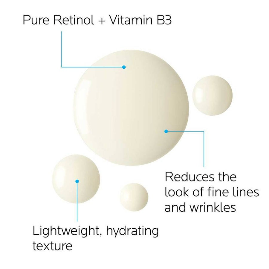 La Roche-Posay Retinol B3 Serum – Anti Wrinkle Regenerating Resurfacing Pure Vitamin B3 Facial Treatment 30mL