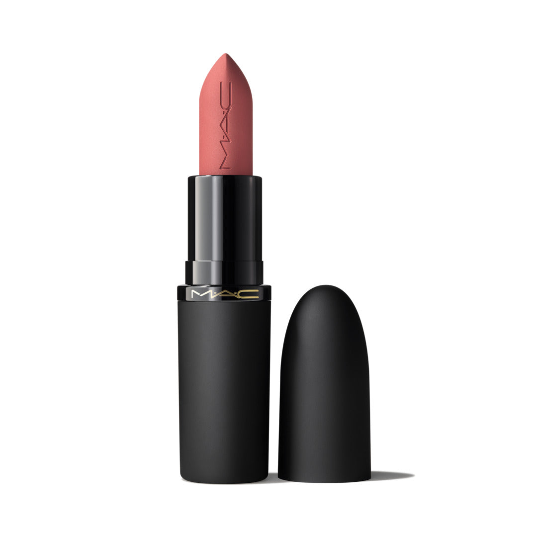 MAC Powder Kiss Lipstick – Weightless Moisture Soft Focus Matte Lip Color 3g