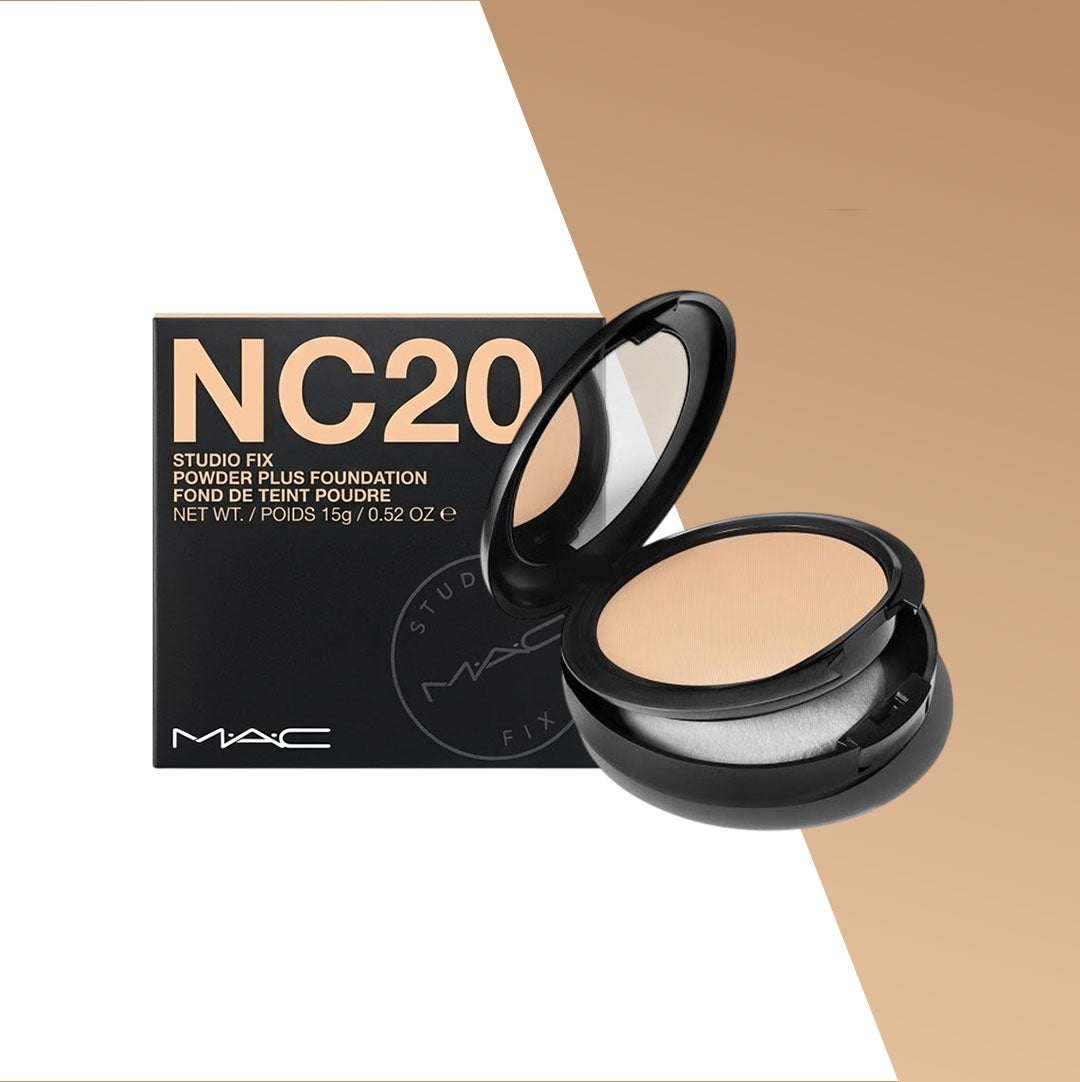 MAC Studio Fix Powder Plus Foundation - Matte Face Powder Makeup 15g