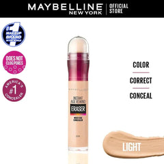 Maybelline Instant Age Rewind Eraser – Multi-Use Under Eye Dark Circles Concealer 6.0mL | 120 Light
