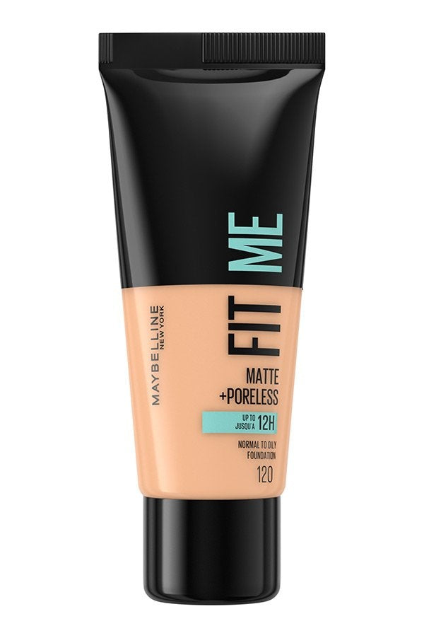 Maybelline New York Fit Me Matte + Poreless – 12H Oil Control Normal to Oily Skin Liquid Foundation 30mL