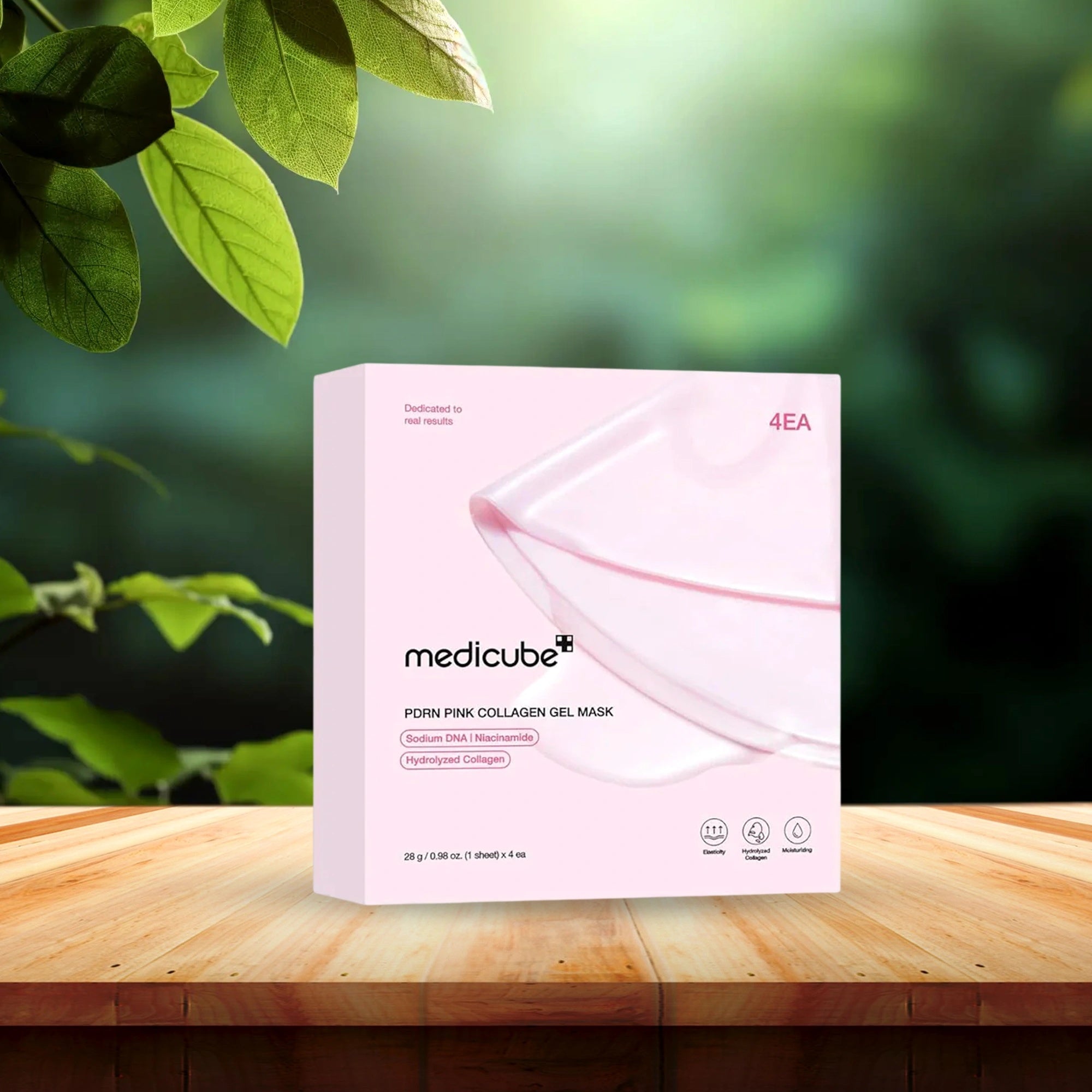 Medicube PDRN Pink Collagen Gel Mask – Elasticity Boosting and Deeply Moisturizing Hydrogel Sheet Mask 112g