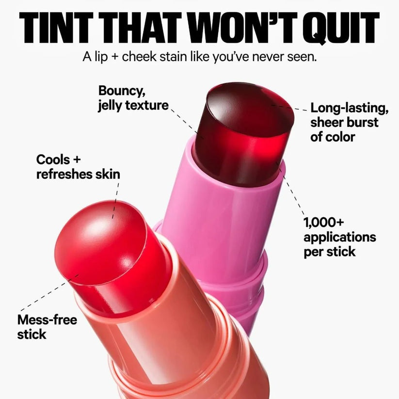 Milk Makeup Cooling Water Jelly Tint - Hydrating Lip & Cheek Blush Stain