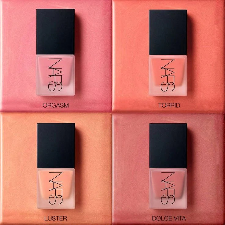 NARS Liquid Blush – Weightless High-Pigment Silk Formula Dewy Glow Cheek Makeup 15mL