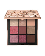 NARS Uninhibited Eyeshadow Palette – 9-Shade High-Pigment Rose & Neutral Matte Metallic Eye Makeup 10.8g