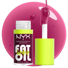 NYX Professional Makeup Fat Oil Lip Drip – High-Shine Hydrating Non-Sticky Tinted Gloss 4.8mL