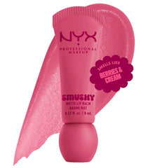 NYX Professional Makeup Smushy Matte Lip Balm – Scented Hydrating Tinted Lip Balm Liquid Crayon 8mL