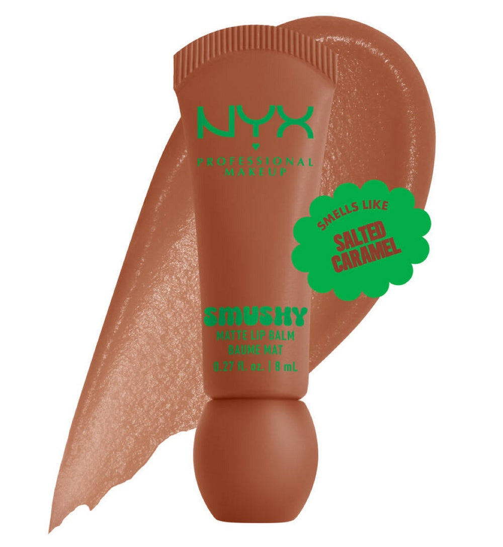 NYX Professional Makeup Smushy Matte Lip Balm – Scented Hydrating Tinted Lip Balm Liquid Crayon 8mL