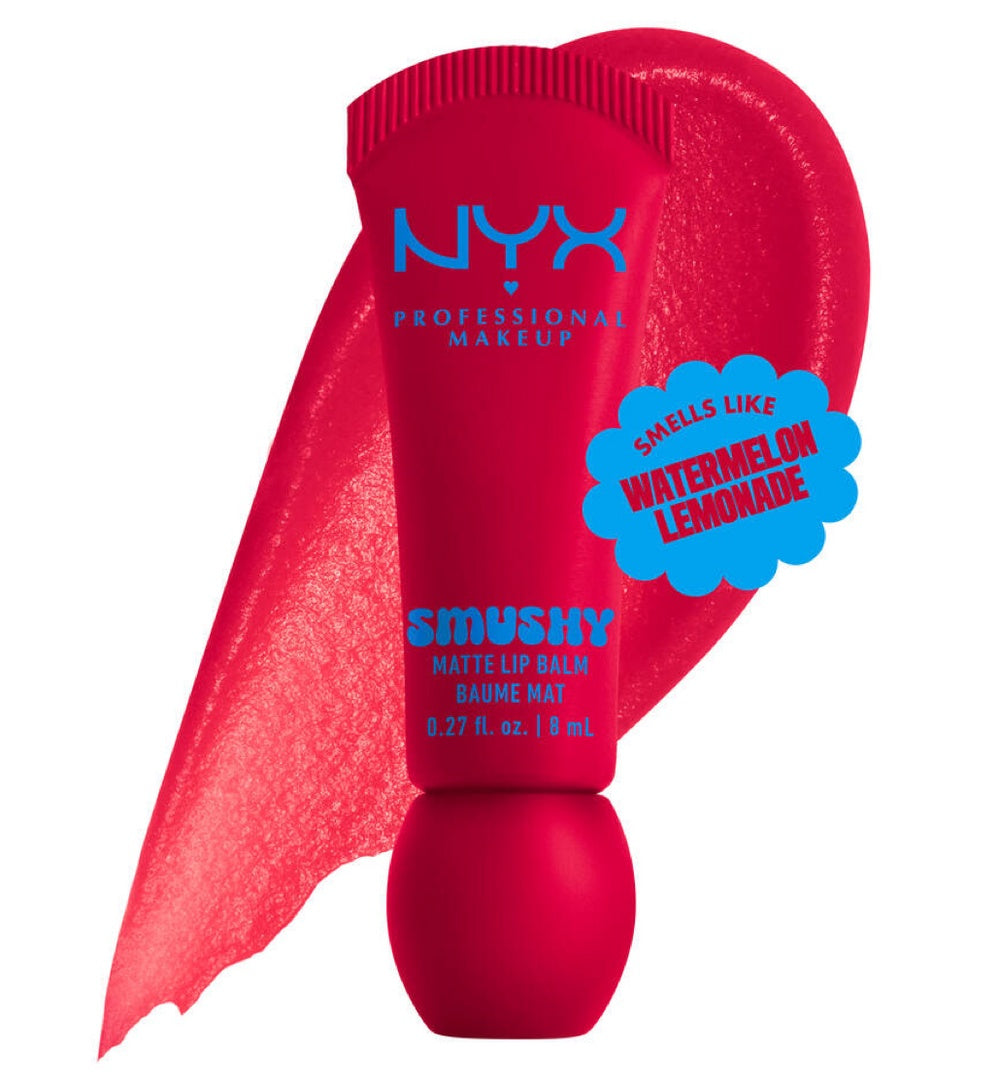 NYX Professional Makeup Smushy Matte Lip Balm – Scented Hydrating Tinted Lip Balm Liquid Crayon 8mL
