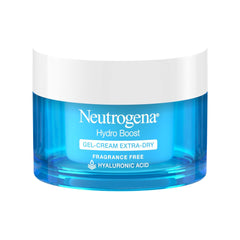 Neutrogena Hydro Boost Gel-Cream Extra-Dry – Fragrance Free Hyaluronic Acid Deep Hydration Facial Moisturizer 48g
