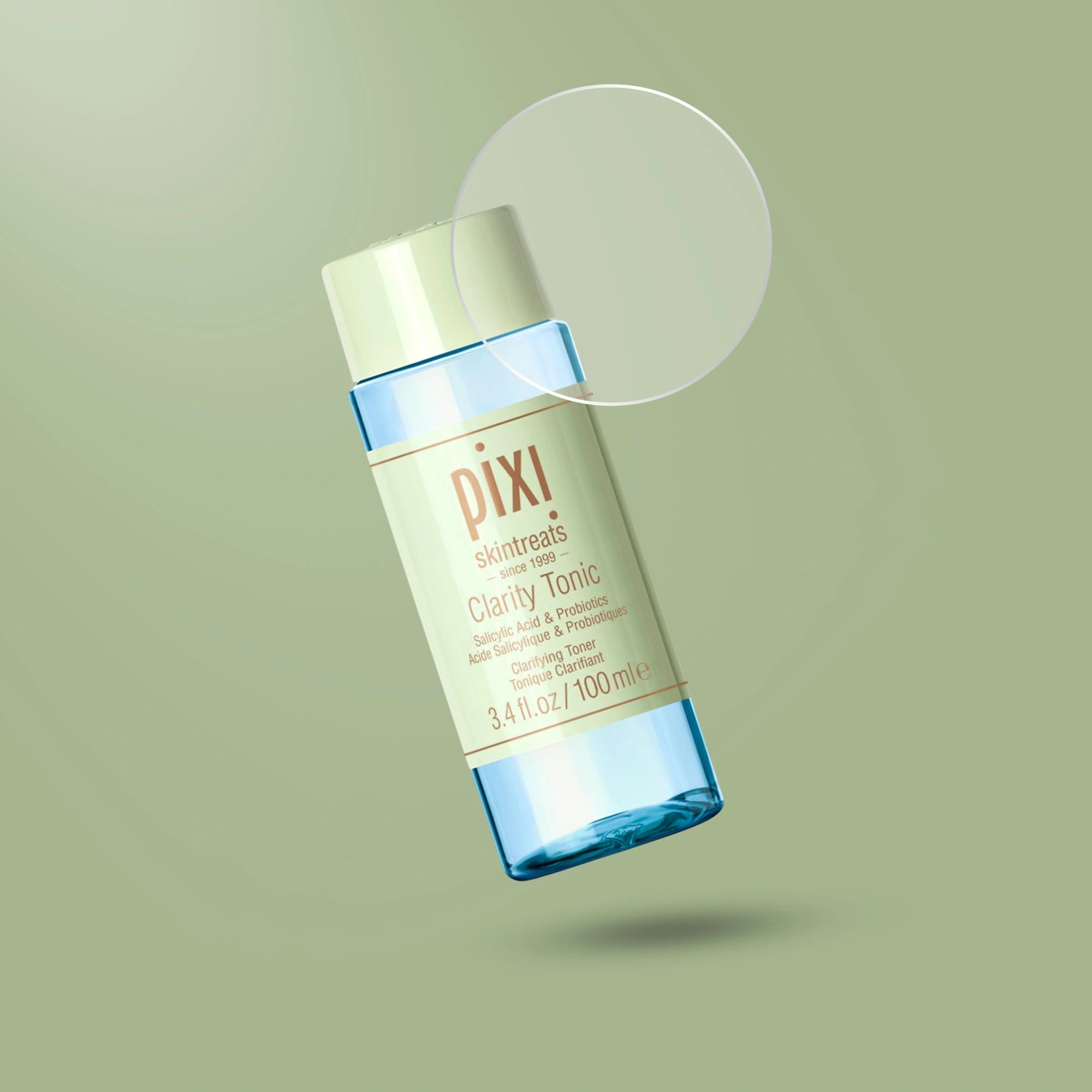 Pixi Skintreats Clarity Tonic – Salicylic Acid Exfoliating and Pore Purifying Facial Toner 100mL