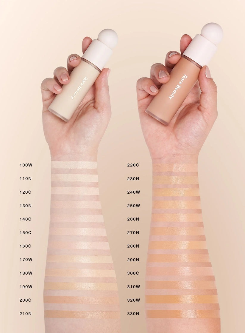 Rare Beauty Liquid Touch Weightless Foundation – Medium Buildable Coverage Natural Finish Liquid Makeup 30mL