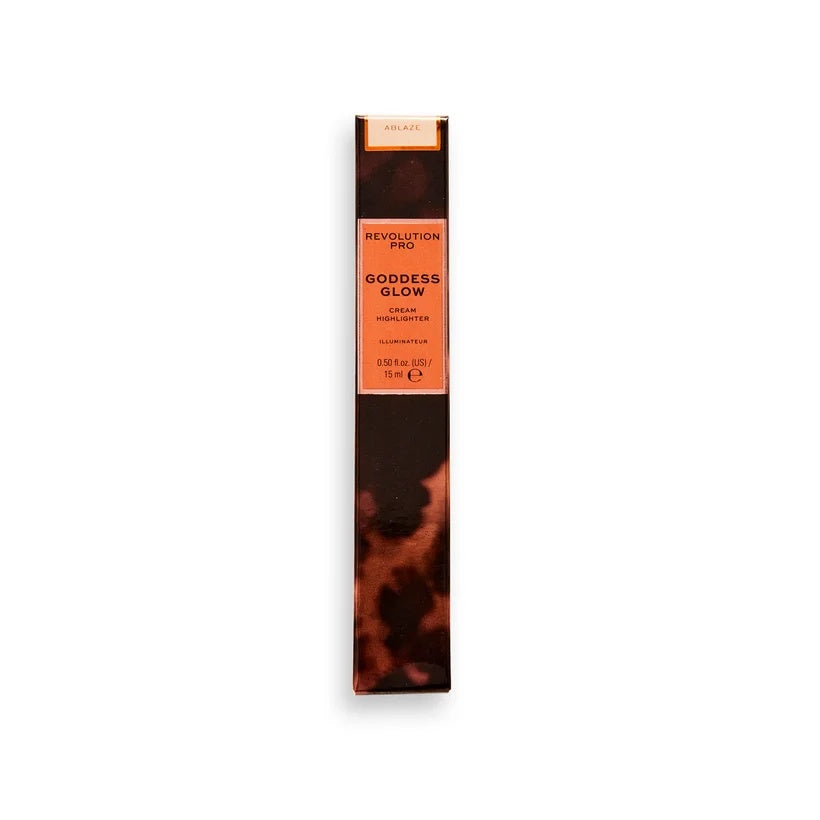Revolution Pro Goddess Glow Ablaze – Illuminating Dewy Cushion Wand Cream Highlighter 15mL