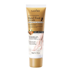 SADOER Anti-Cracking Hand Foot Cream Shea Butter – Repair Dry Cracked Skin Moisturizing Nourishing Lotion 60g
