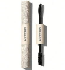 SHEGLAM All-In-One Volume & Length Washable Mascara – Dual-Ended Smudge-Proof Defining Eye Makeup 8.5mL