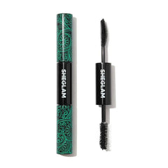 SHEGLAM All-In-One Volume & Length Waterproof Mascara – Dual-Ended Long-Lasting Smudge-Proof Eye Makeup 8.5mL