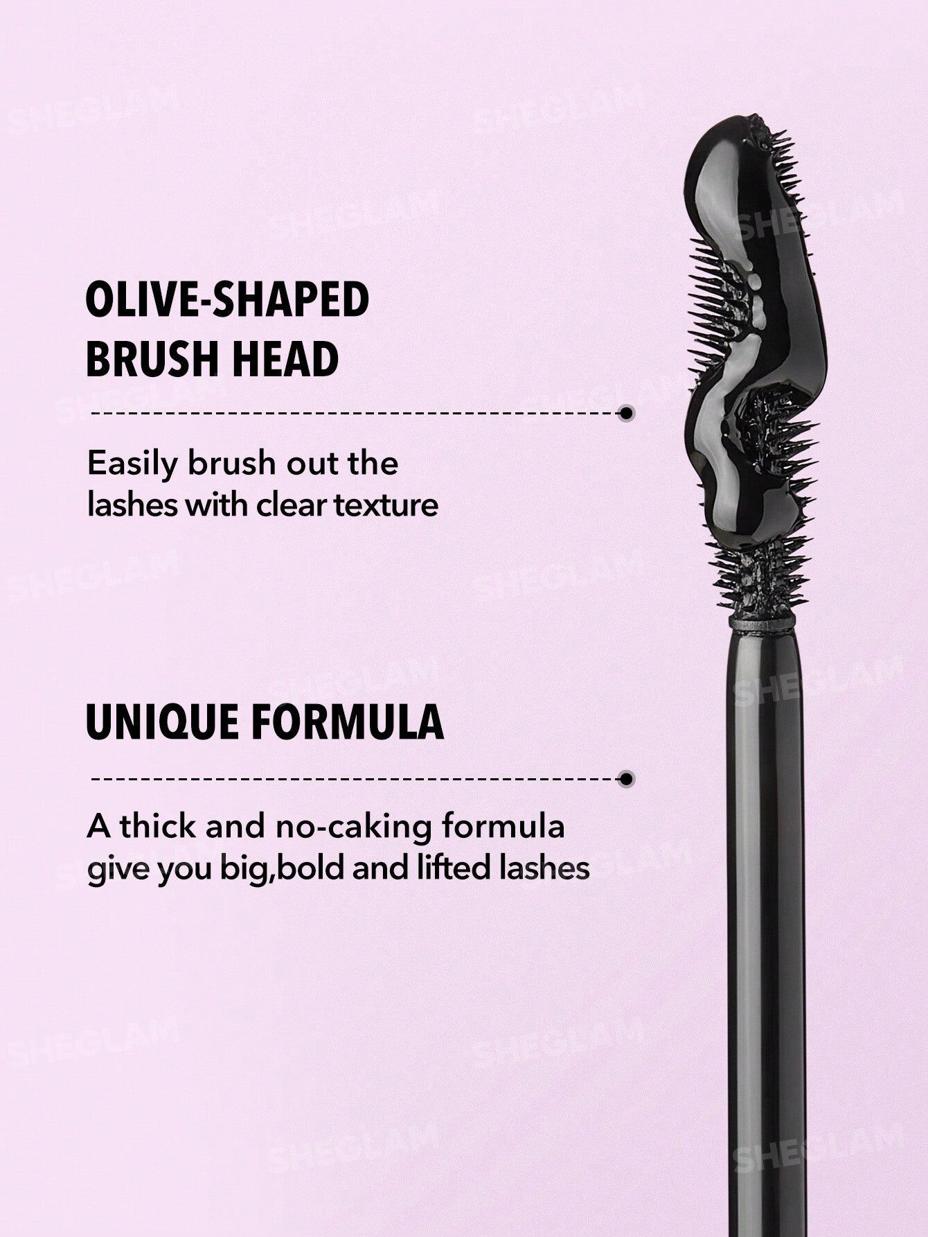 SHEGLAM Big Time Eyes – Volumizing Long Lasting Waterproof Black Mascara 6.5g