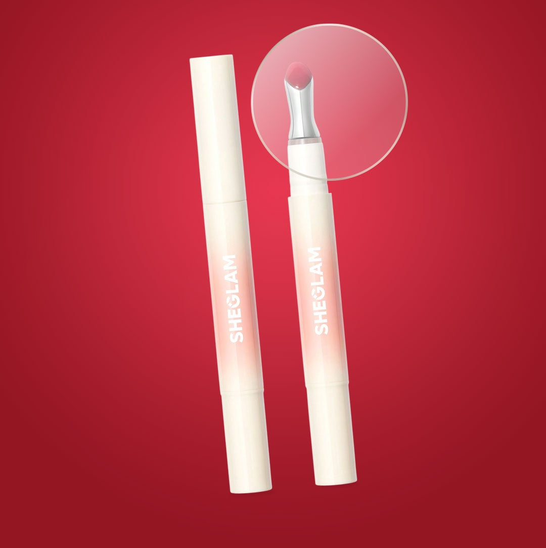 SHEGLAM Bold Booster Lip Plumper – Cooling Metal Tip High-Shine Gloss Pen 2.3g