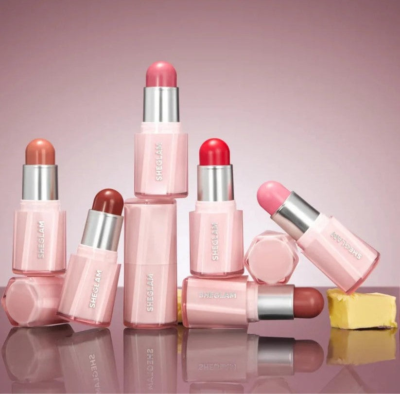 SHEGLAM Buttery Bliss Blush Stick - Creamy Tinted Cheek Balm