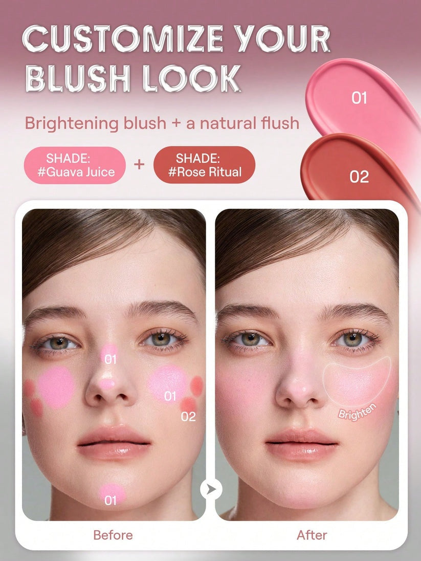 SHEGLAM Buttery Bliss Blush Stick - Creamy Tinted Cheek Balm