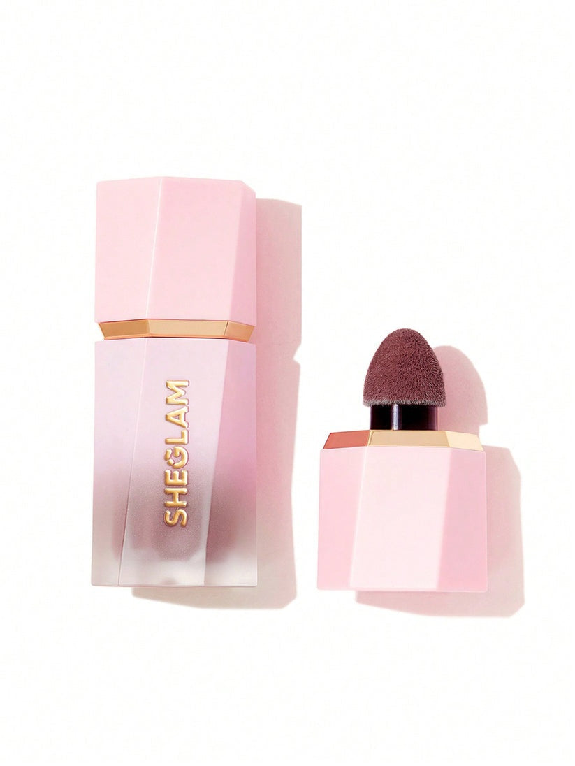SHEGLAM Color Bloom Liquid Blush – Sponge-Tip Applicator Matte Dewy Finish Cream Cheek Makeup 5.2mL