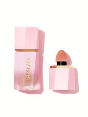 SHEGLAM Color Bloom Liquid Blush – Sponge-Tip Applicator Matte Dewy Finish Cream Cheek Makeup 5.2mL