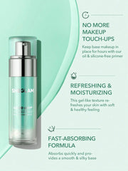 SHEGLAM Good Grip Hydrating Primer – Long-Lasting Gel Makeup Base Oil-Free Face Grip Primer 45mL