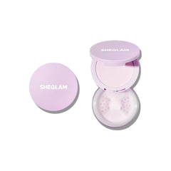 SHEGLAM Insta-Ready Face Powder - Matte Setting Loose Under-Eye Duo | Taro