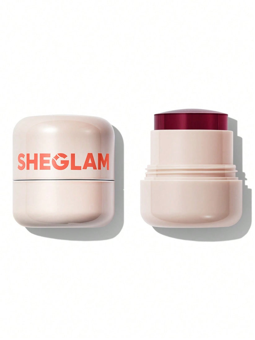 SHEGLAM Jelly-Licious Hydrating Lip & Blush Tint – Multi-Use Sheer Cream Jelly Blush & Lip Stain 5.2g