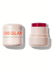 SHEGLAM Jelly-Licious Hydrating Lip & Blush Tint – Multi-Use Sheer Cream Jelly Blush & Lip Stain 5.2g