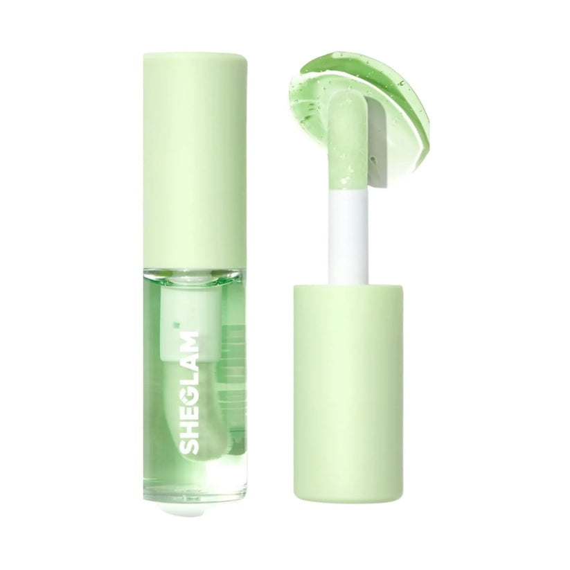 SHEGLAM Jelly Wow Hydrating Lip Oil – High-Shine Nourishing Non-Sticky Tinted Lip Gloss 6mL
