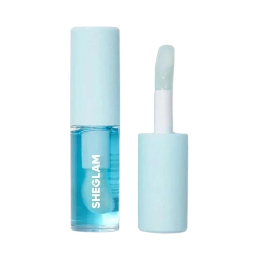 SHEGLAM Jelly Wow Hydrating Lip Oil – High-Shine Nourishing Non-Sticky Tinted Lip Gloss 6mL