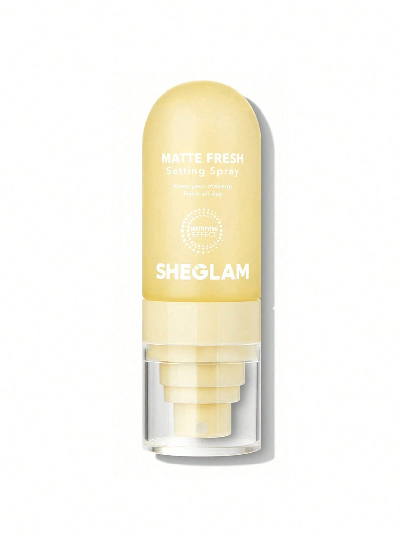 SHEGLAM Matte Fresh Setting Spray - Oil Control Mattifying Finishing Mist