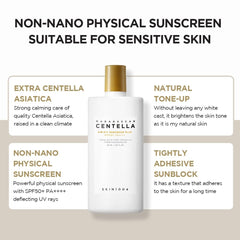 SKIN1004 Madagascar Centella Air-Fit Suncream Plus SPF50+ – Calming Mineral Matte Finish Facial Sunscreen 50mL