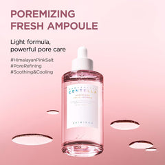 SKIN1004 Madagascar Centella Poremizing Fresh Ampoule – Pore Tightening Sebum Control Facial Serum 100mL