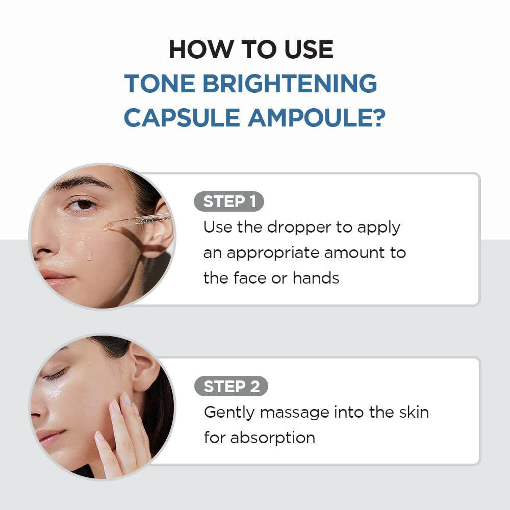 SKIN1004 Madagascar Centella Tone Brightening Capsule Ampoule – Dark Spot Fading Hydrating Facial Serum 100mL