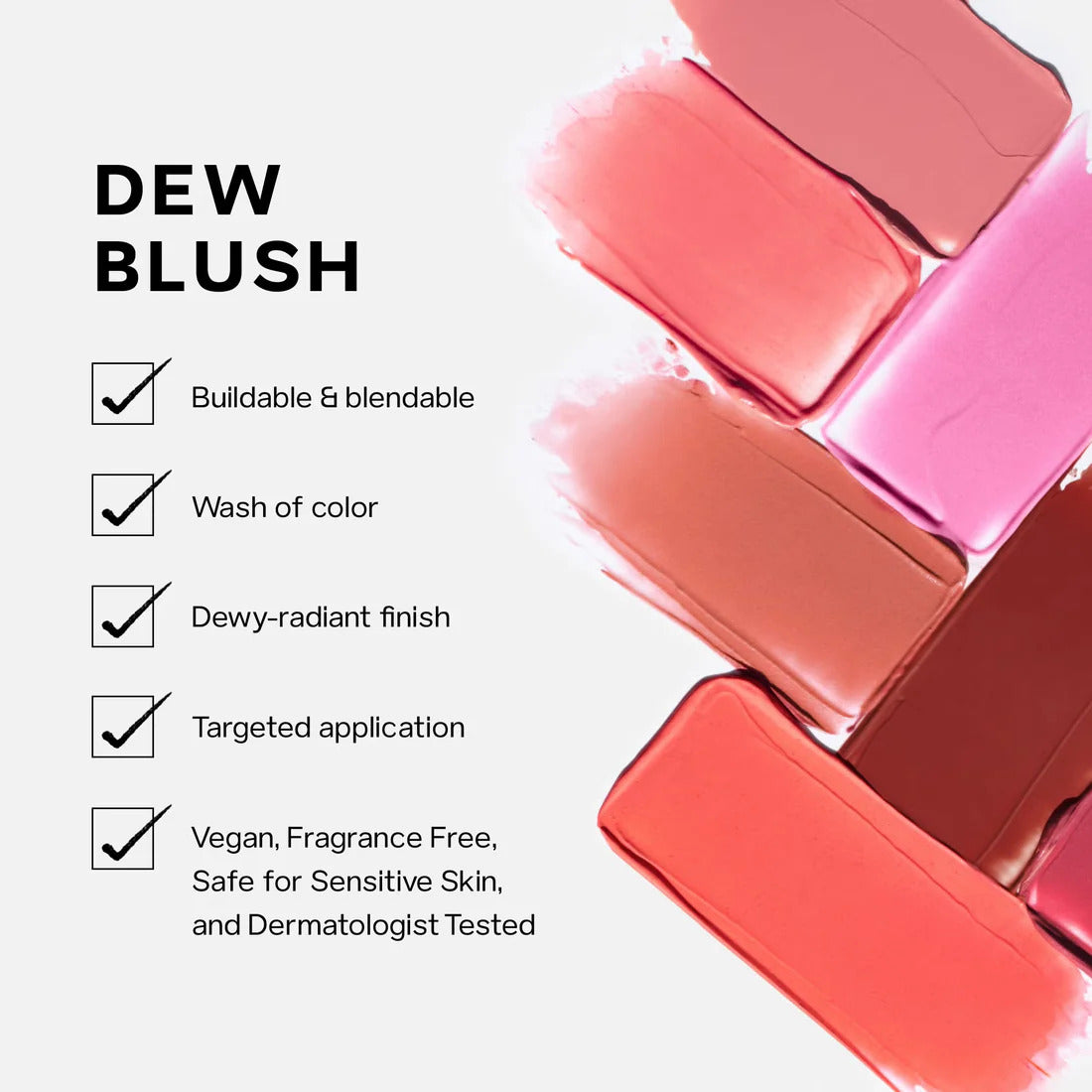 Saie Dew Blush - Liquid Cream Cheek Tint 12mL