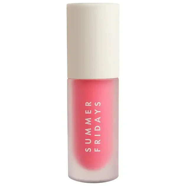 Summer Fridays Dream Lip Oil – High-Shine Hydrating Plush Non-Sticky Vegan Tinted Gloss 4.5mL