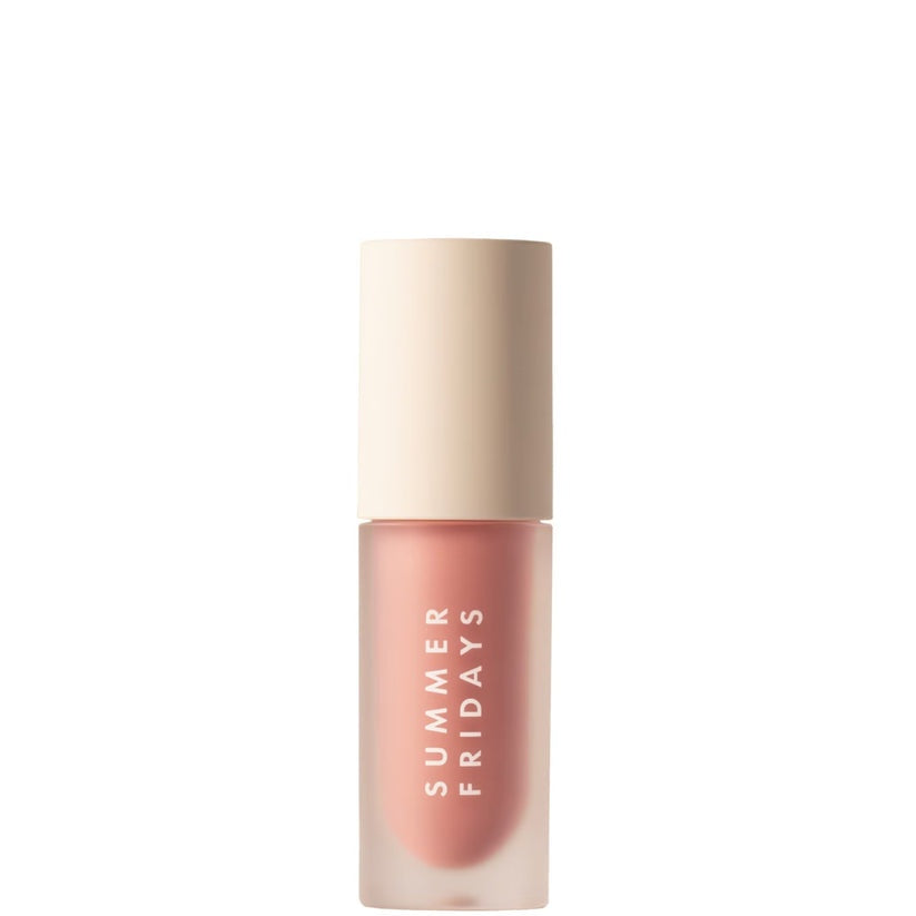 Summer Fridays Dream Lip Oil – High-Shine Hydrating Plush Non-Sticky Vegan Tinted Gloss 4.5mL