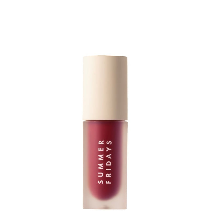 Summer Fridays Dream Lip Oil – High-Shine Hydrating Plush Non-Sticky Vegan Tinted Gloss 4.5mL
