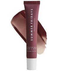 Summer Fridays Lip Butter Balm Brown Sugar – Vegan Deep Hydration Tinted Gloss Lip Mask 15g