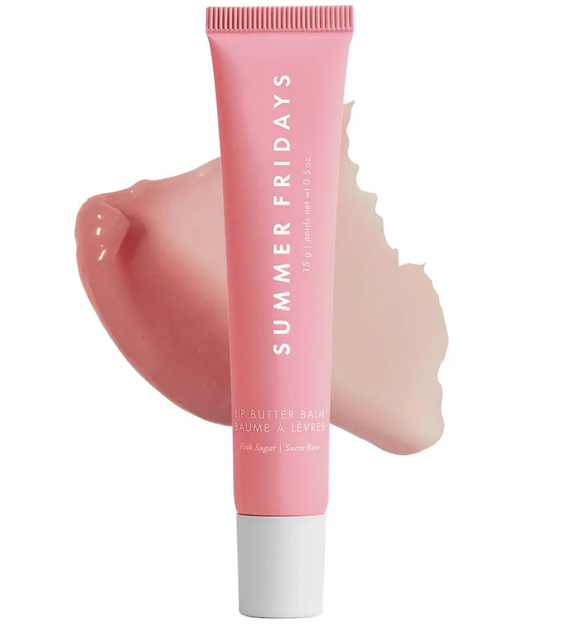 Summer Fridays Lip Butter Balm Brown Sugar – Vegan Deep Hydration Tinted Gloss Lip Mask 15g